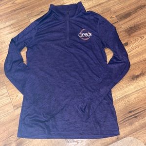 Clemson Dry fit Ladies Medium Long sleeve Shirt